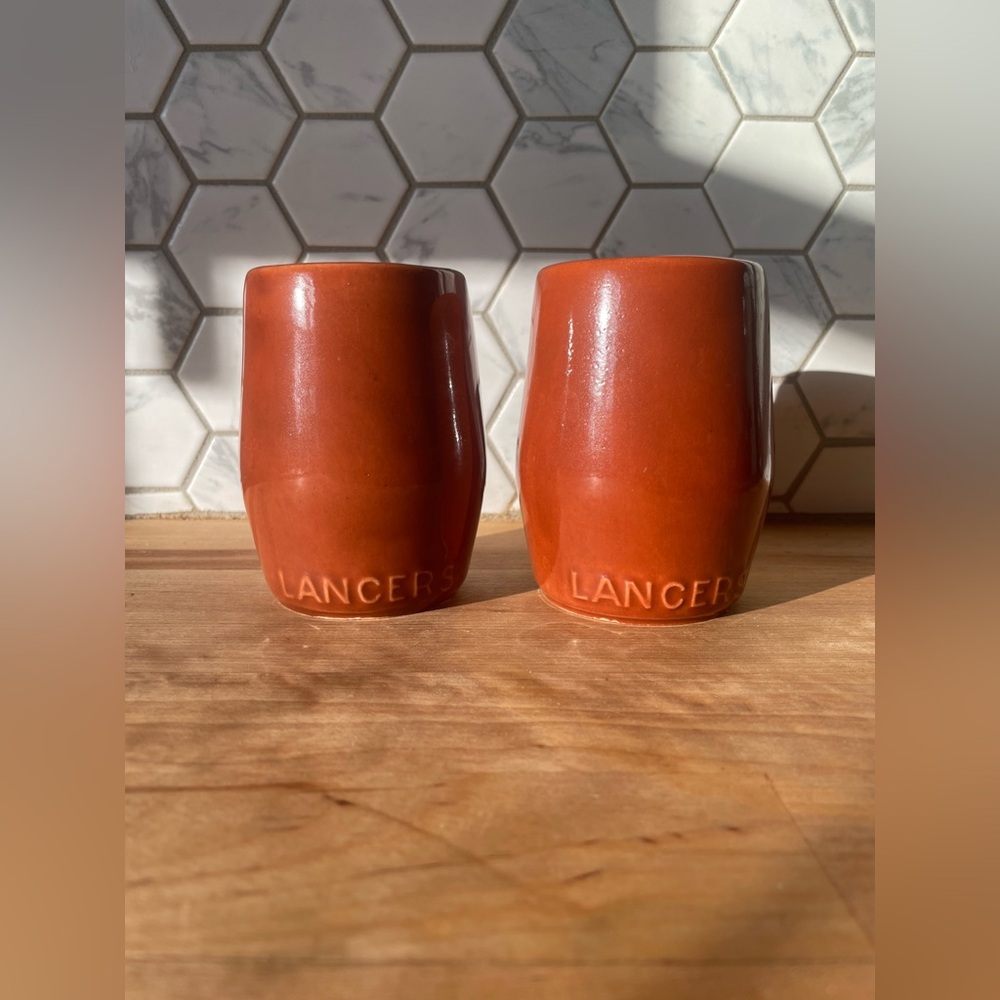 Vintage Lancers Terracotta Tumblers